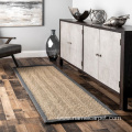 Seagrass woven carpets and rugs natural fiber